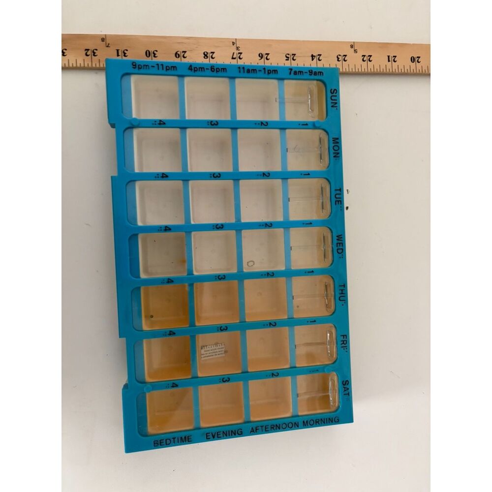 heavy duty pill monthly organizer used for beads